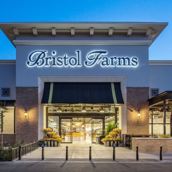 Bristol Farms exterior shot.