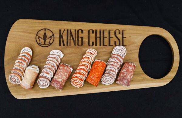 6oz Spirella rolls on a wooden platter